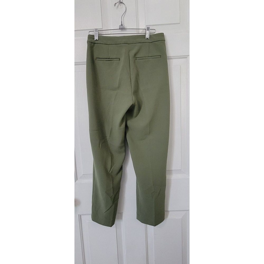 J. Crew Kate Straight-Leg Pant in Four-Season Stretch Size 0 Green - Picture 3 of 8